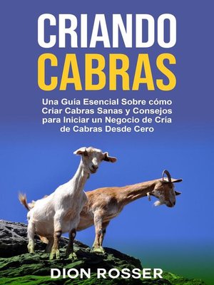cover image of Criando cabras